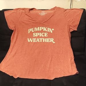 Pumpkin Spice Weather Classic Fit Tee